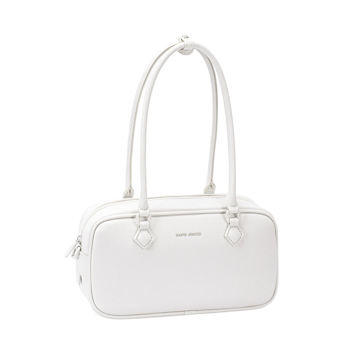 David Jones Sac Bowling Coconut Cream – Vue de face