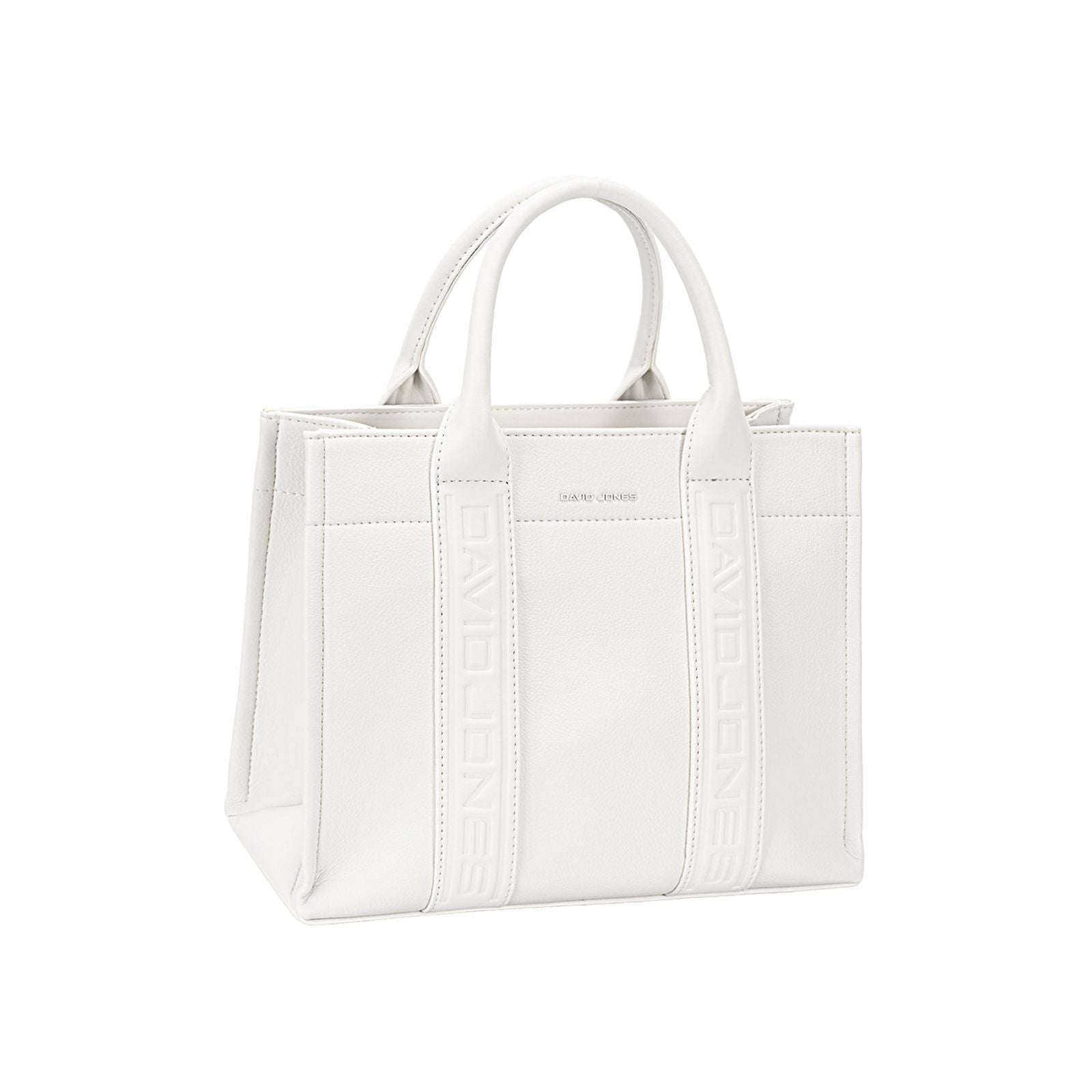 David Jones Sac Cabas Tote Coconut Cream CM7724 – Vue de face